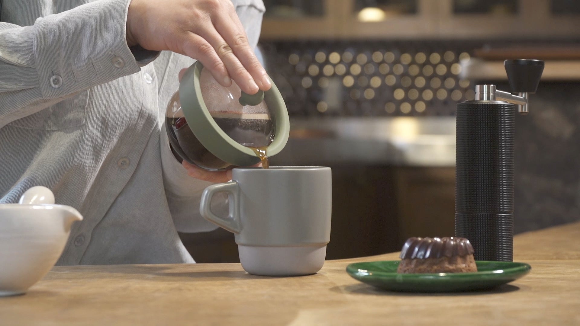 ちゃ Pod2 ダークグレイグリーン