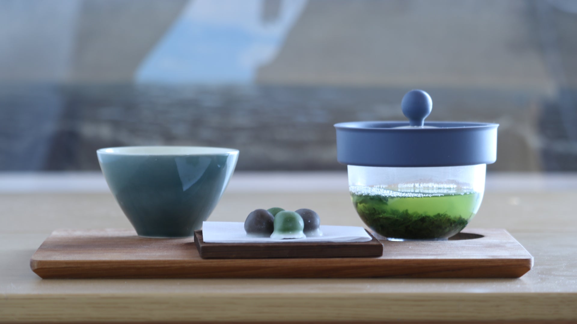 ちゃ Pod2 ダークグレイブルー