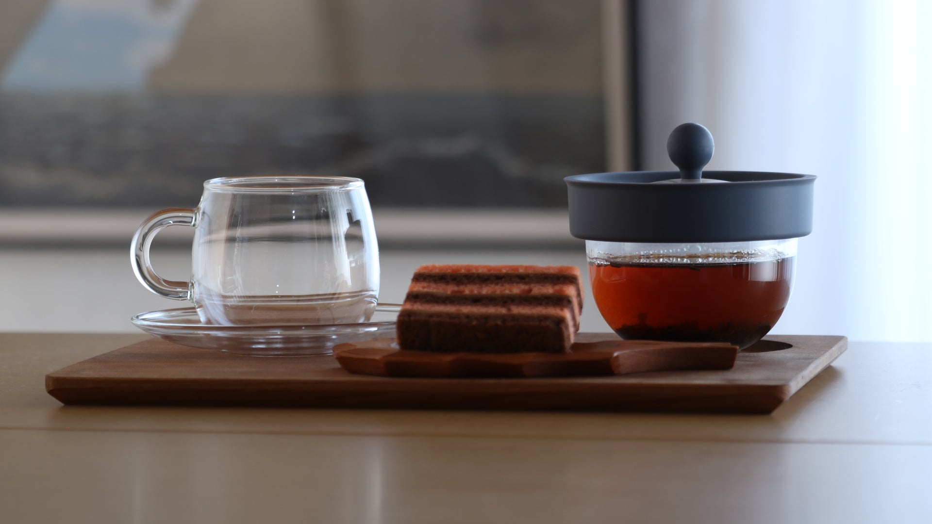 ちゃ Pod2 ダークグレイブルー